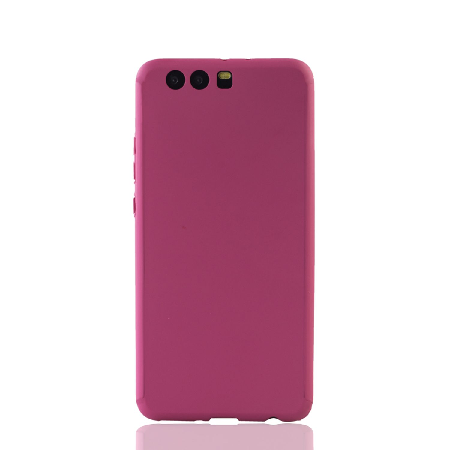 KÖNIG DESIGN Schutzhülle, Full Cover, Huawei, Pink P10 Plus