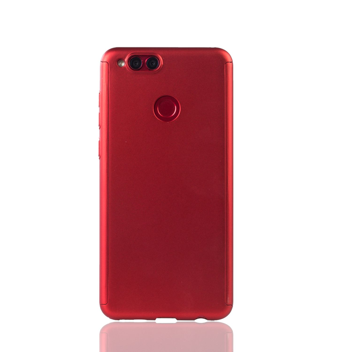 KÖNIG DESIGN Huawei, Rot Schutzhülle, Full 7X, Honor Cover,