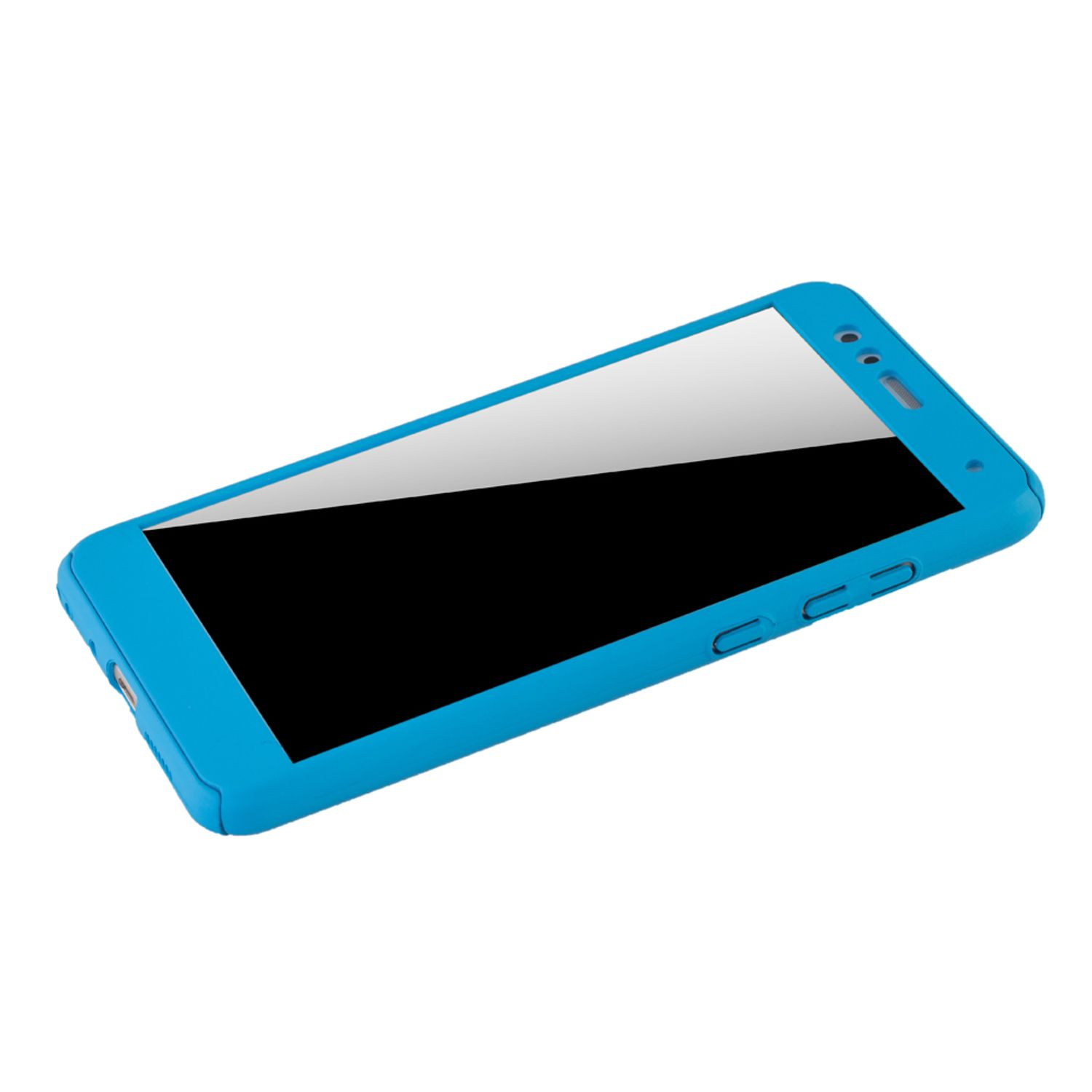 Full Lite, KÖNIG Huawei, Blau DESIGN P10 Schutzhülle, Cover,