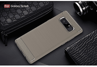 KÖNIG DESIGN Schutzhülle, Backcover, Samsung, Galaxy Note 8, Grau