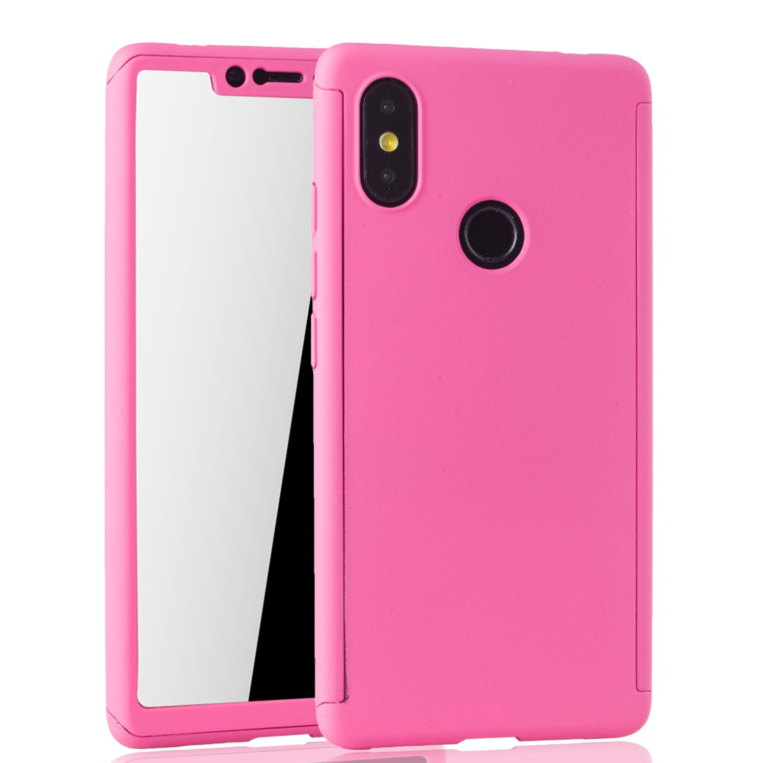 KÖNIG DESIGN Pink Schutzhülle, Xiaomi, 8 Mi Full SE, Cover