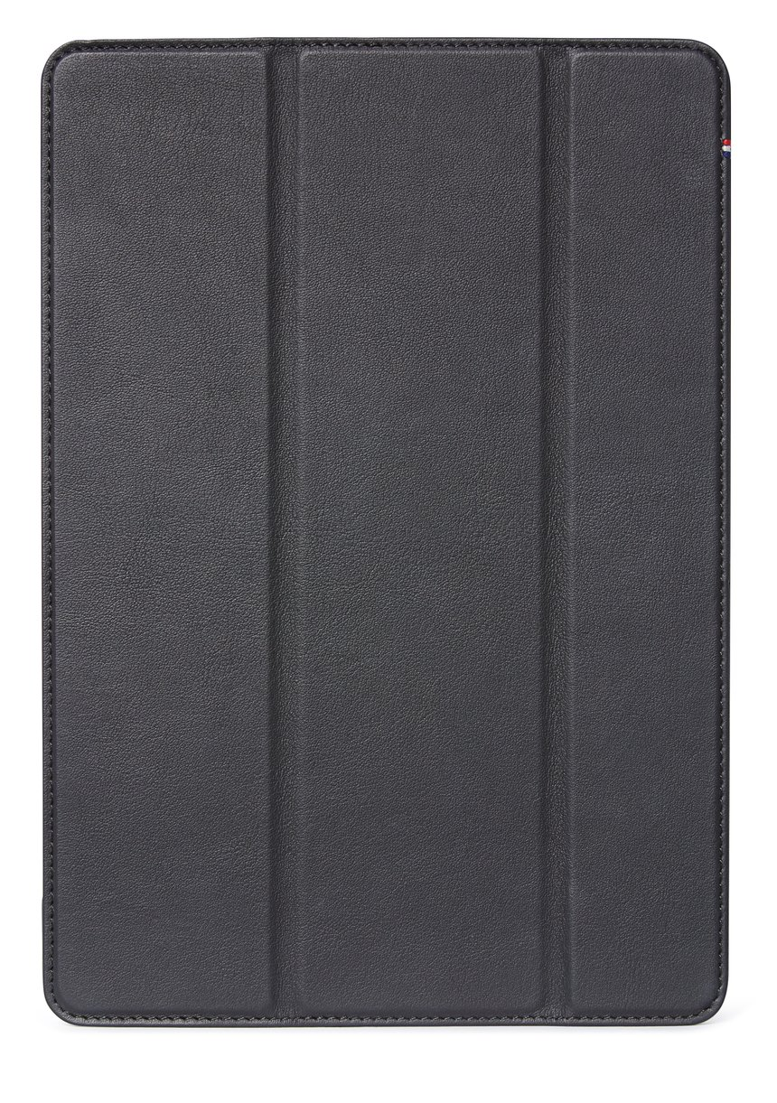 Tablet cover Schutzhülle für Bookcover Schwarz Apple DECODED Vollnarbenleder,