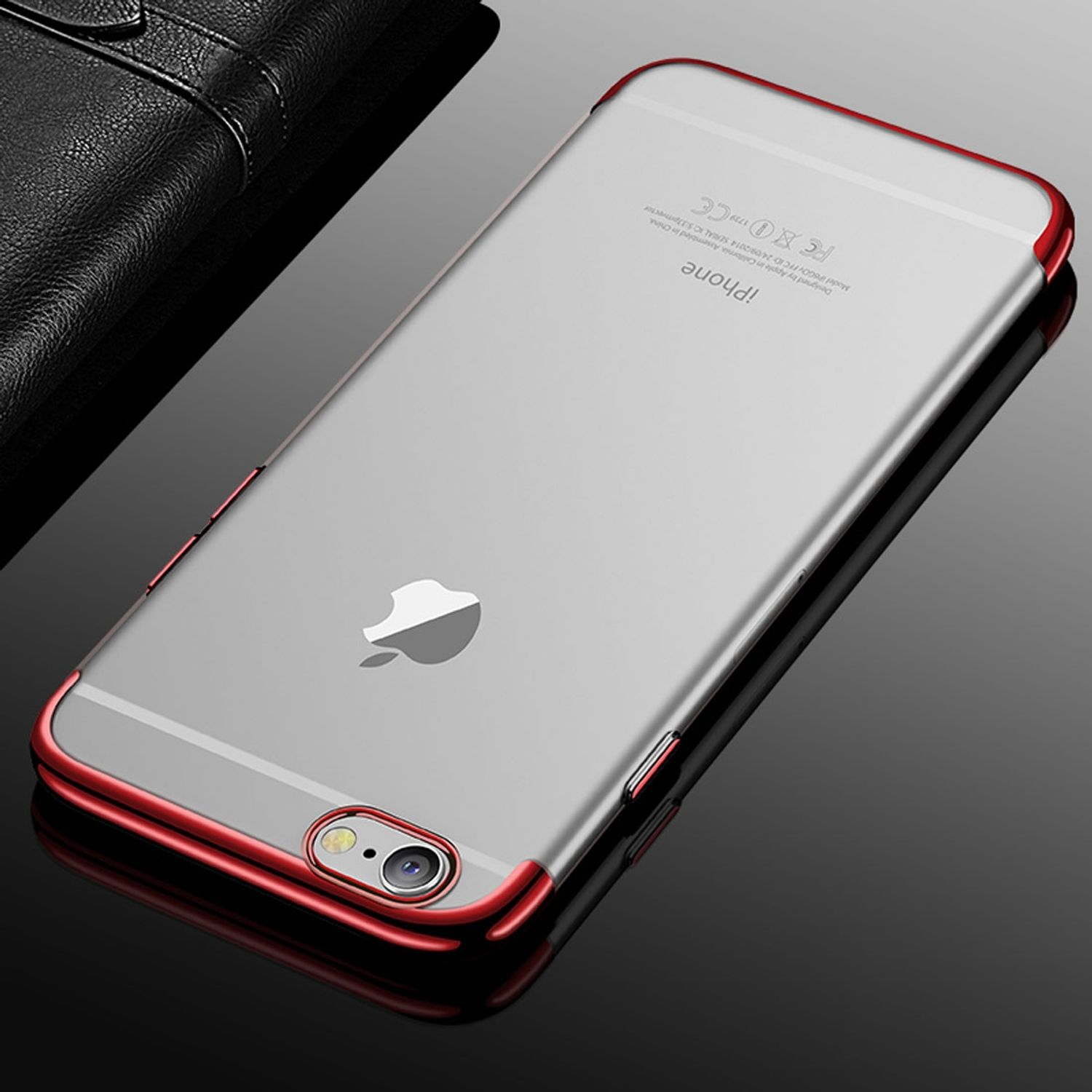 6s, iPhone Rot KÖNIG DESIGN Apple, 6 Backcover, / Schutzhülle,