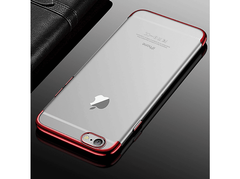 KÖNIG DESIGN Schutzhülle, Backcover, Apple, iPhone 6 / 6s, Rot | Backcover