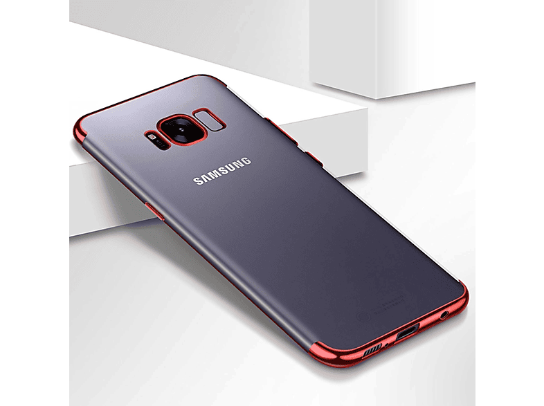 KÖNIG DESIGN Schutzhülle, Backcover, Samsung, Galaxy S7, Rot