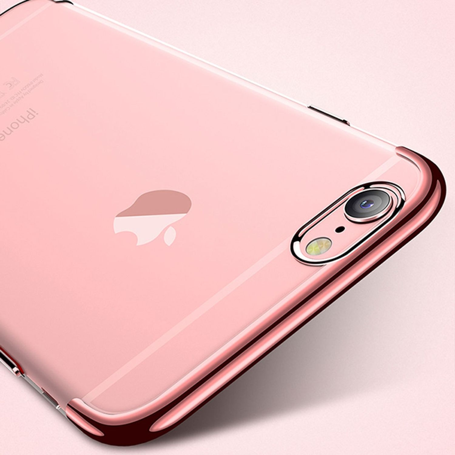 IPhone Backcover, Schutzhülle, 6s Rosa DESIGN 6 KÖNIG Plus, Plus / Apple,