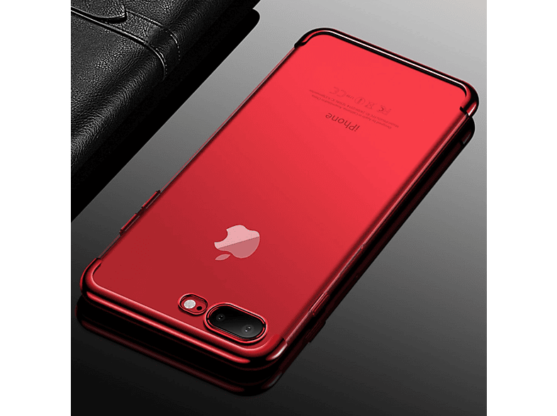 KÖNIG DESIGN iPhone 8 / Schutzhülle, 7 Rot Plus Plus, Backcover, Apple
