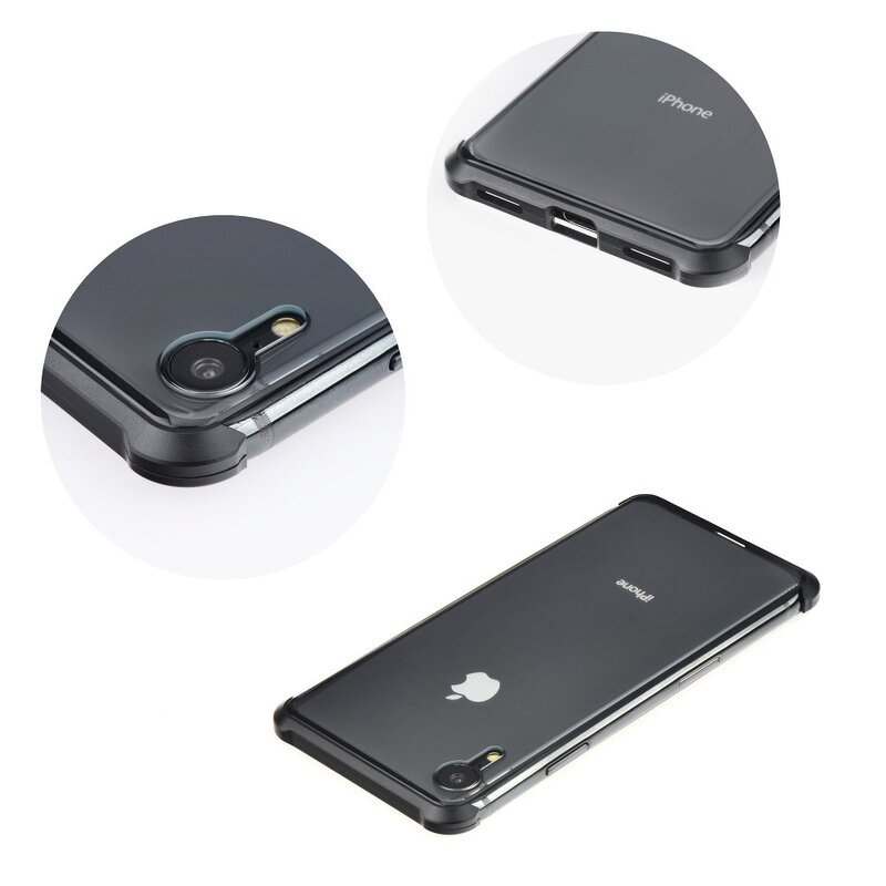 COFI 360 Metall Case, Full MAX, Cover, Schwarz iPhone Apple, XS