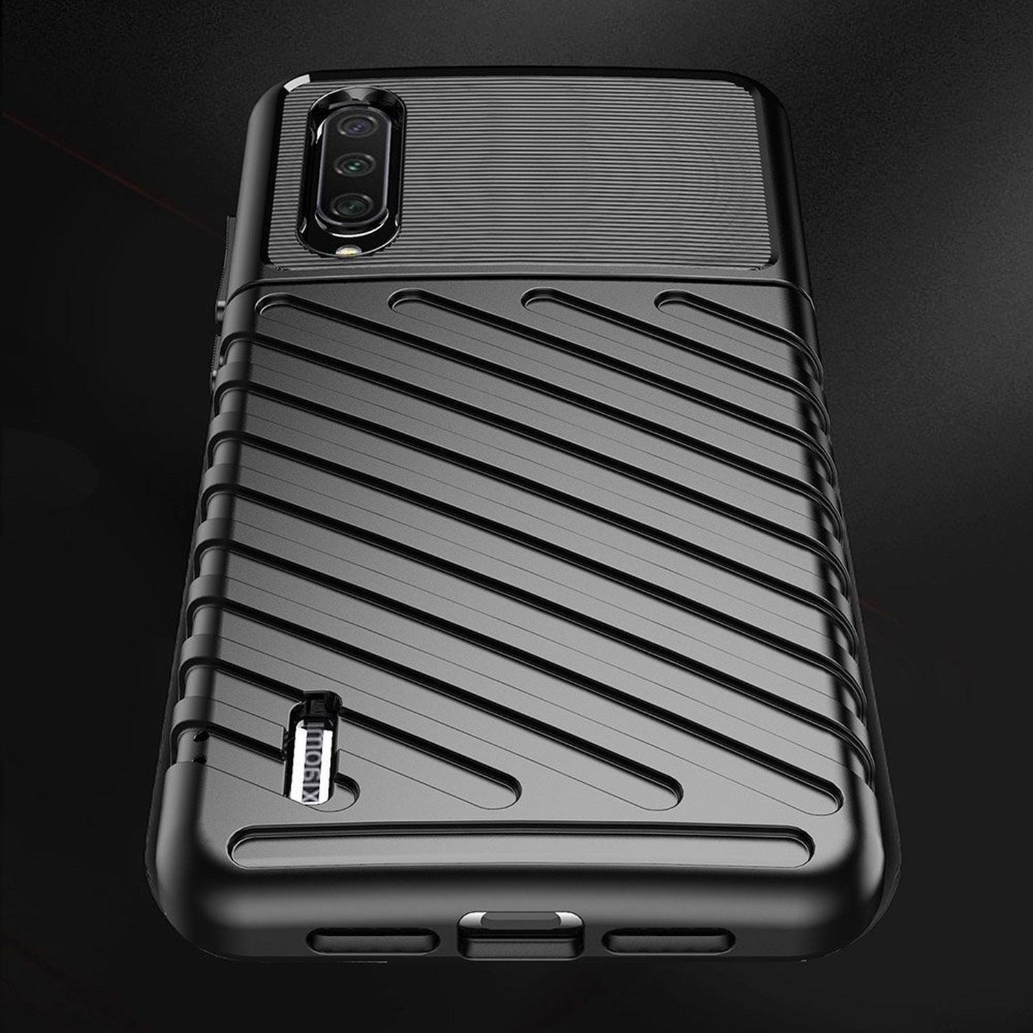 Thunder Schwarz Case, Bumper, A71, COFI Galaxy Samsung,
