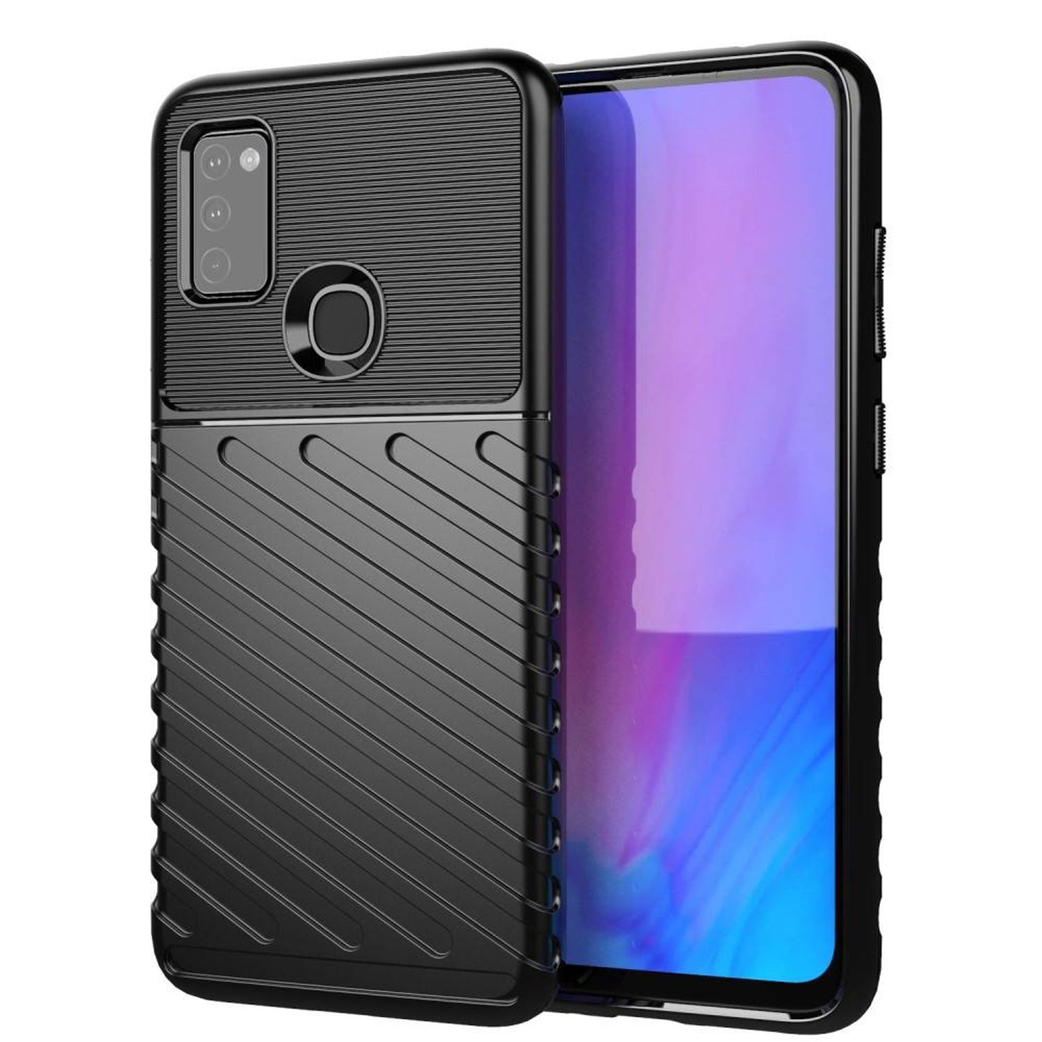 M51, Galaxy Case, Samsung, Bumper, Schwarz COFI Thunder