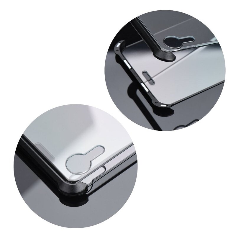 COFI 360 Metall MAX, Full Apple, Schwarz iPhone XS Case, Cover