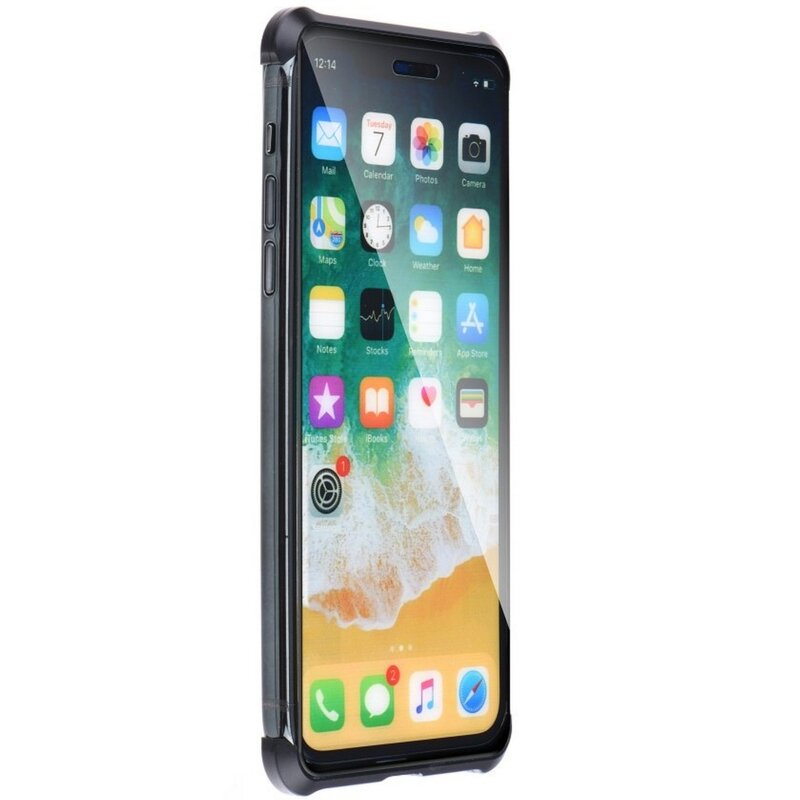 Cover, iPhone XR, Full Case, COFI Metall Schwarz 360 Apple,