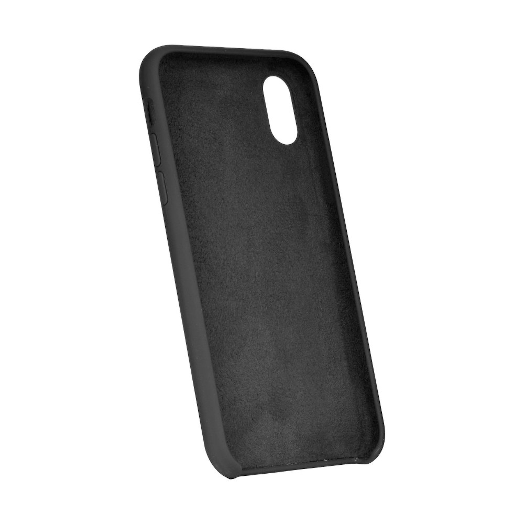 COFI Slim Hülle Silikon Case, A6 Schwarz Plus, Bumper, Galaxy Samsung