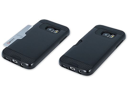 Carcasa móvil - COFI 5598, Compatible con Apple iPhone SE, Negro