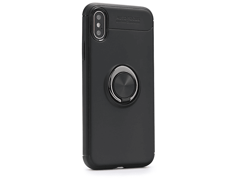 COFI Slim Magnetic Ring Case, Bumper, Huawei, Y7 2019, Schwarz