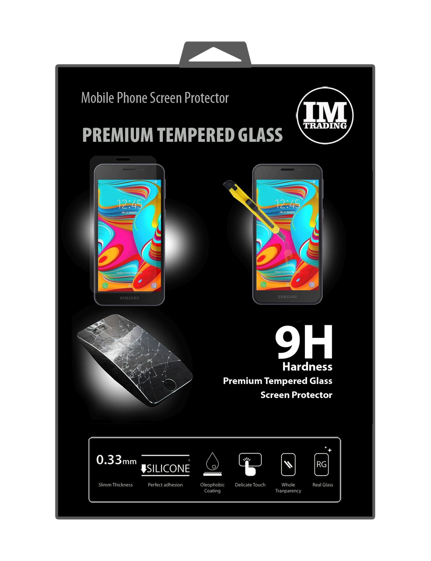 Schutzglas COFI Core) Displayschutz(für 9H Samsung Galaxy A2