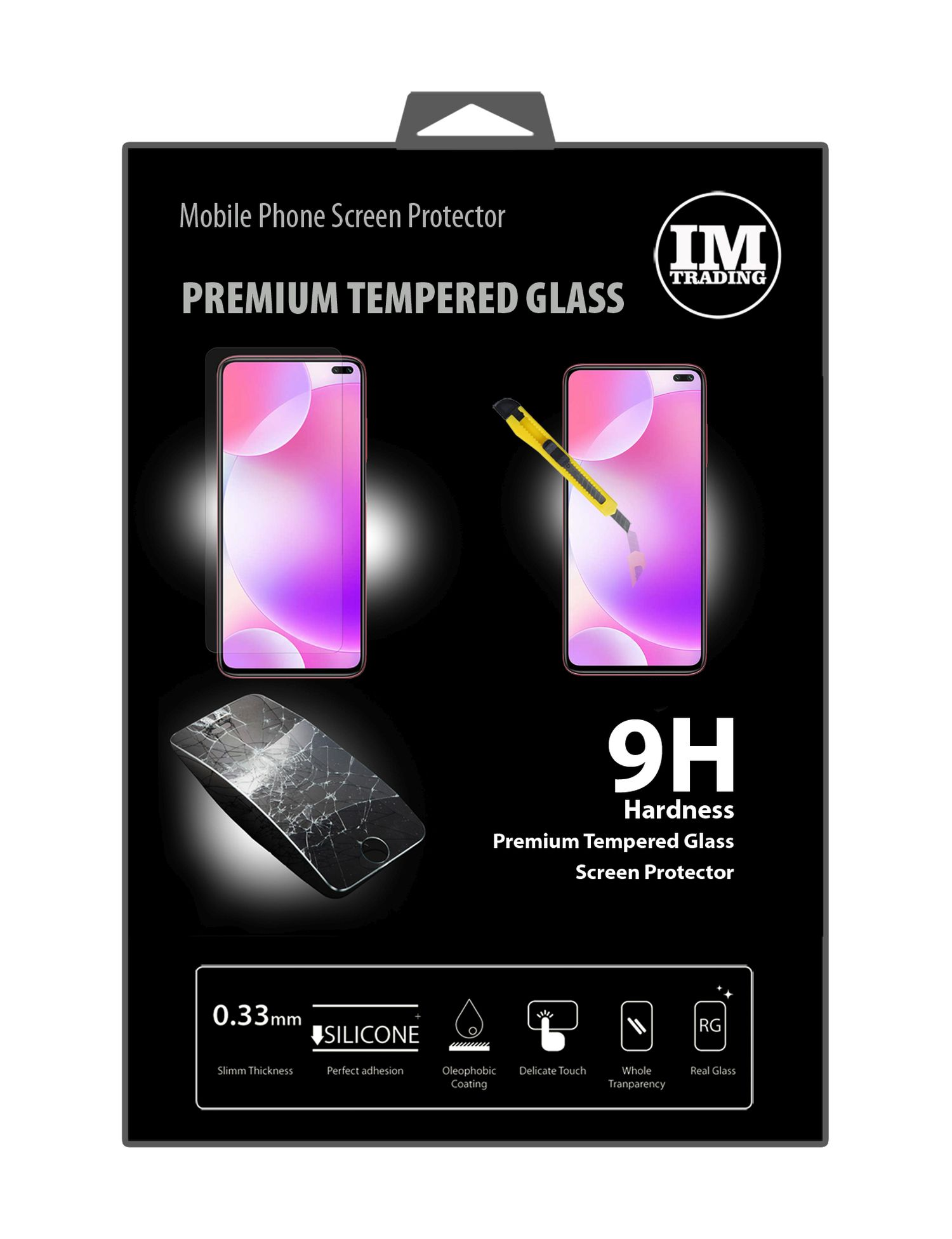 9H K30) Schutzglas Displayschutz(für Xiaomi COFI Redmi