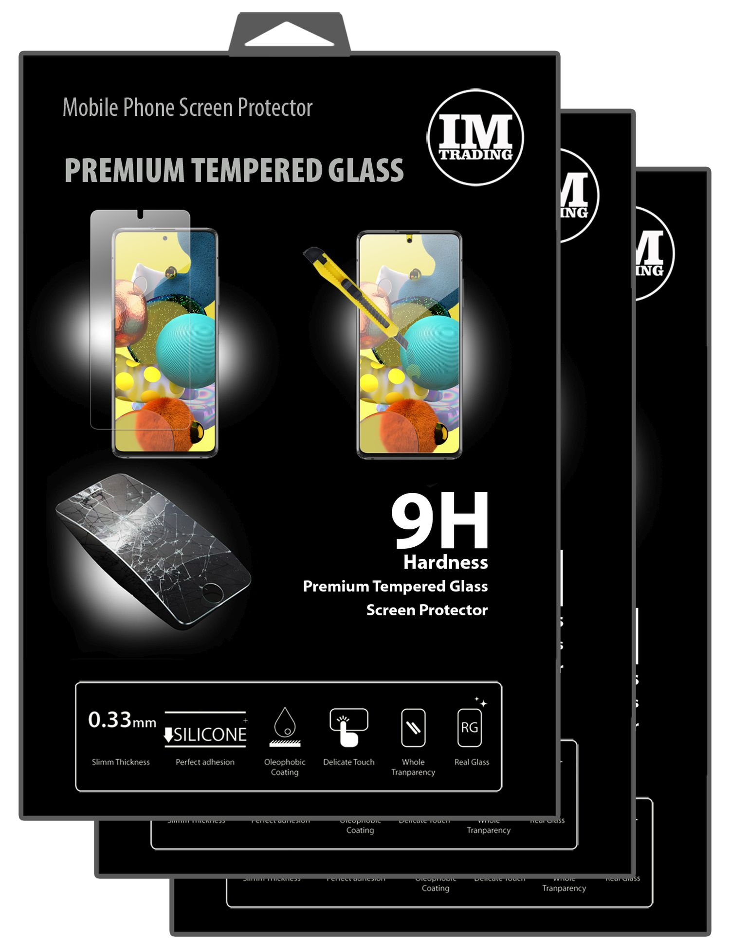 Displayschutz(für Schutzglas Samsung COFI A51) 9H Galaxy