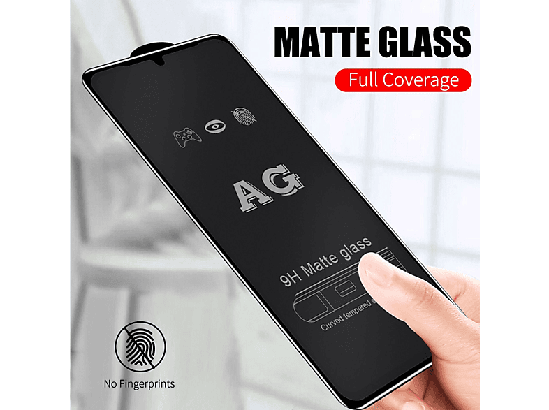 COFI 5D Galaxy Samsung Schutzglas Matt A10) Displayschutz(für