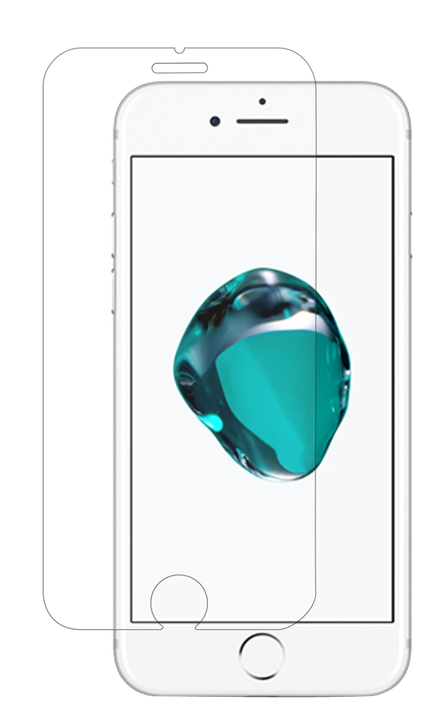 Schutzglas Displayschutz(für iPhone 9H COFI 7) Apple