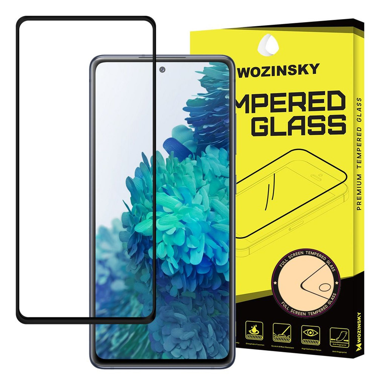 COFI 5D Schutzglas Displayschutz(für Samsung S20 Galaxy FE)