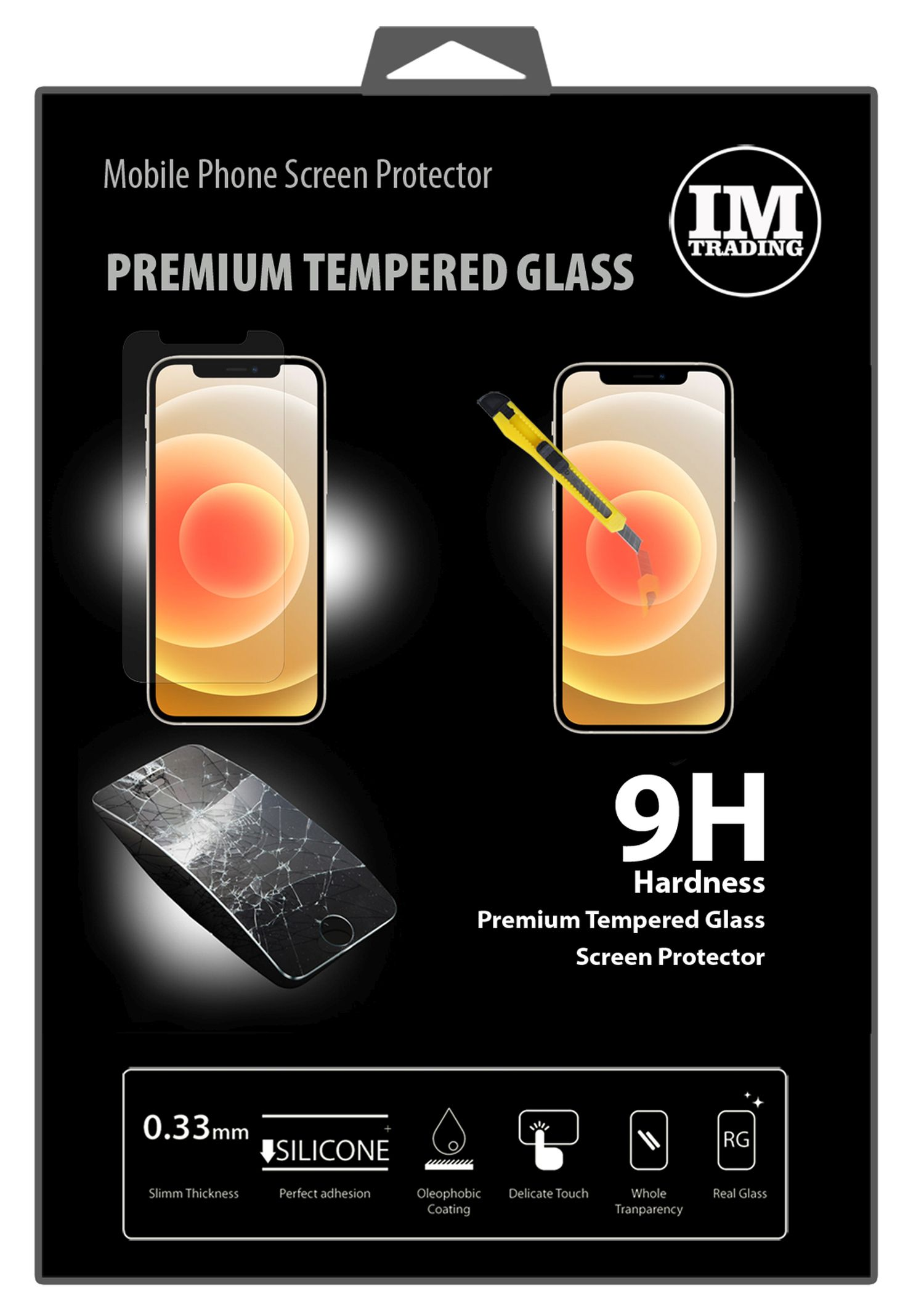 9H Apple 12) COFI Schutzglas iPhone Displayschutz(für