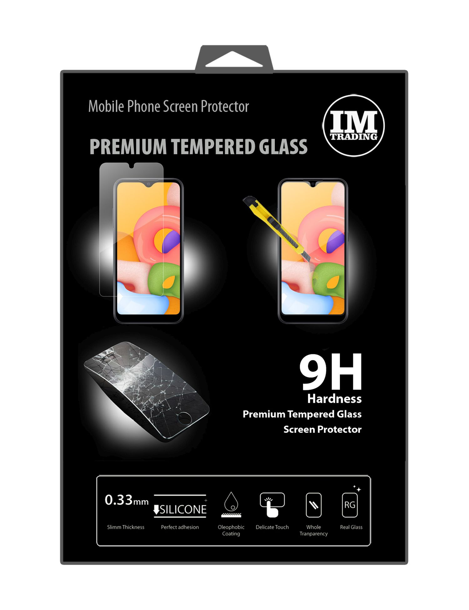 COFI 9H Schutzglas Displayschutz(für Samsung Galaxy A01)