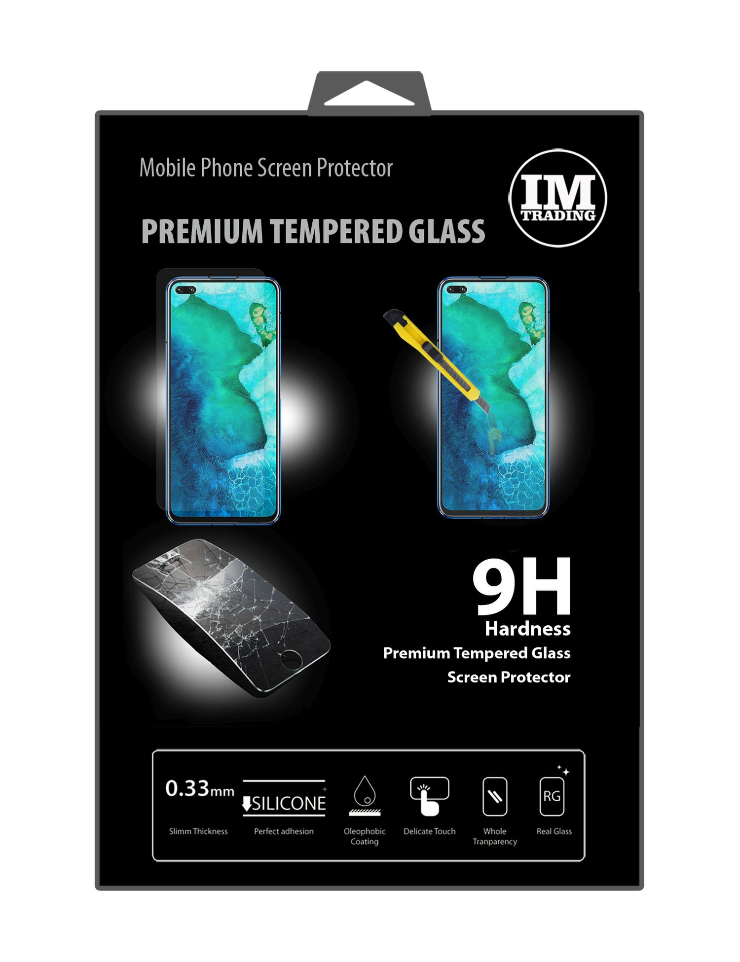9H Schutzglas 30 Pro) Displayschutz(für Honor View COFI