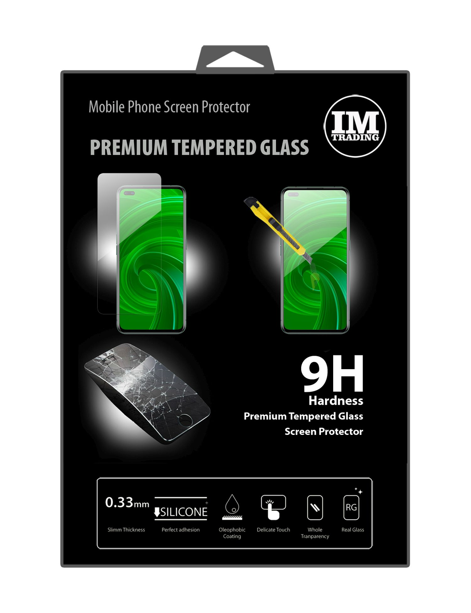 kompatibel Realme Panzerfolie Schutzglas realme X50 Pro mit Oppo X50 Passgenau Displayschutz(für Glas COFI cofi1453® Displayschutzfolie Pro) 9H