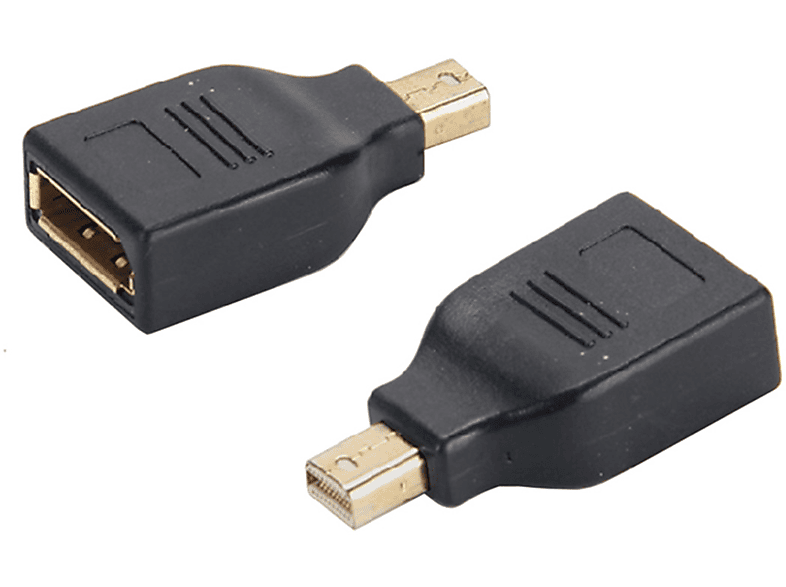 KABELBUDE Mini Displayport Stecker / Displayport Kupplung, DisplayPort Adapter