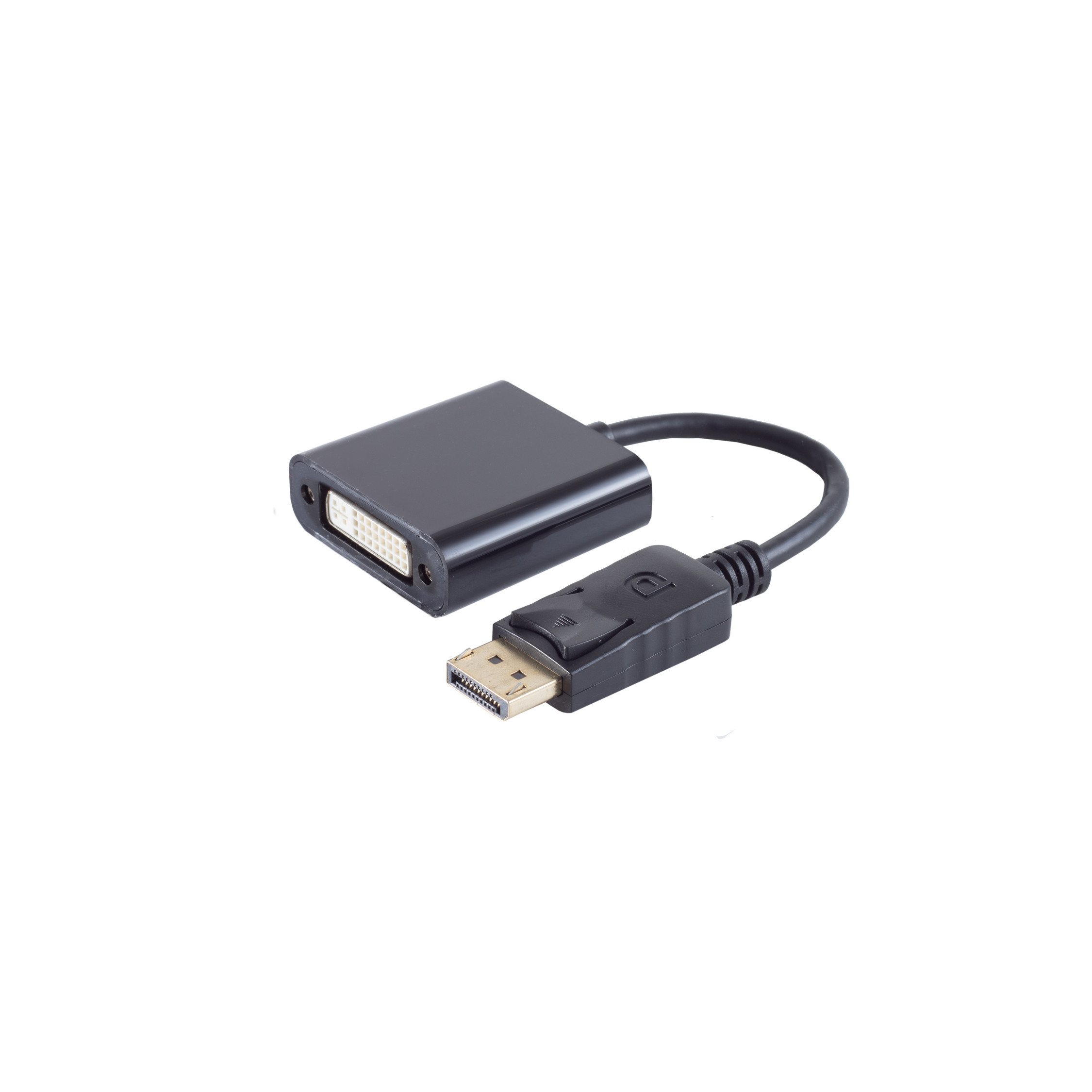SHIVERPEAKS Adapter, Displayport Stecker DisplayPort DVI 1.1/ 24+5 Buchse, Adapter