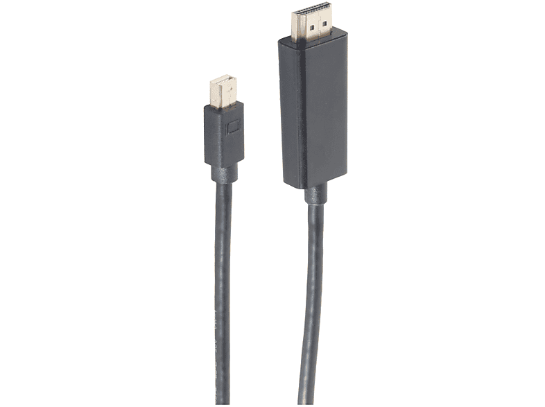 SHIVERPEAKS Mini DP 1.4 mDP-HDMI, Kabel, Kabel, 4K60Hz, 2,0m, 2 DisplayPort m