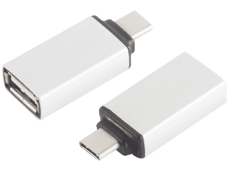 S/CONN MAXIMUM CONNECTIVITY Adapter, USB 2.0 3.1 Adapter Stecker/ USB-C USB A Buchse C