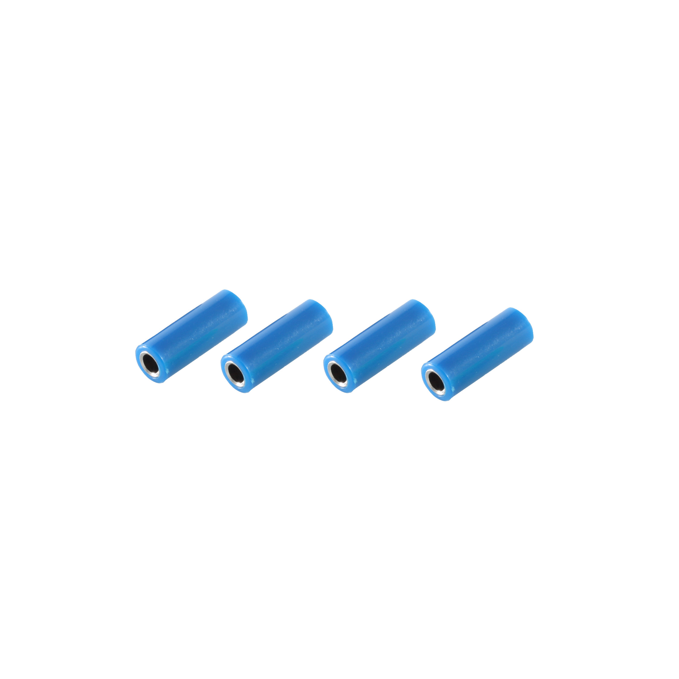 Stecker/ Bananenkupplung, VE4, SHIVERPEAKS Adapter blau,