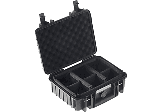B&W INTERNATIONAL Outdoor Case Typ 1000 mit anpassbarer Facheinteilung Hartschalenkoffer