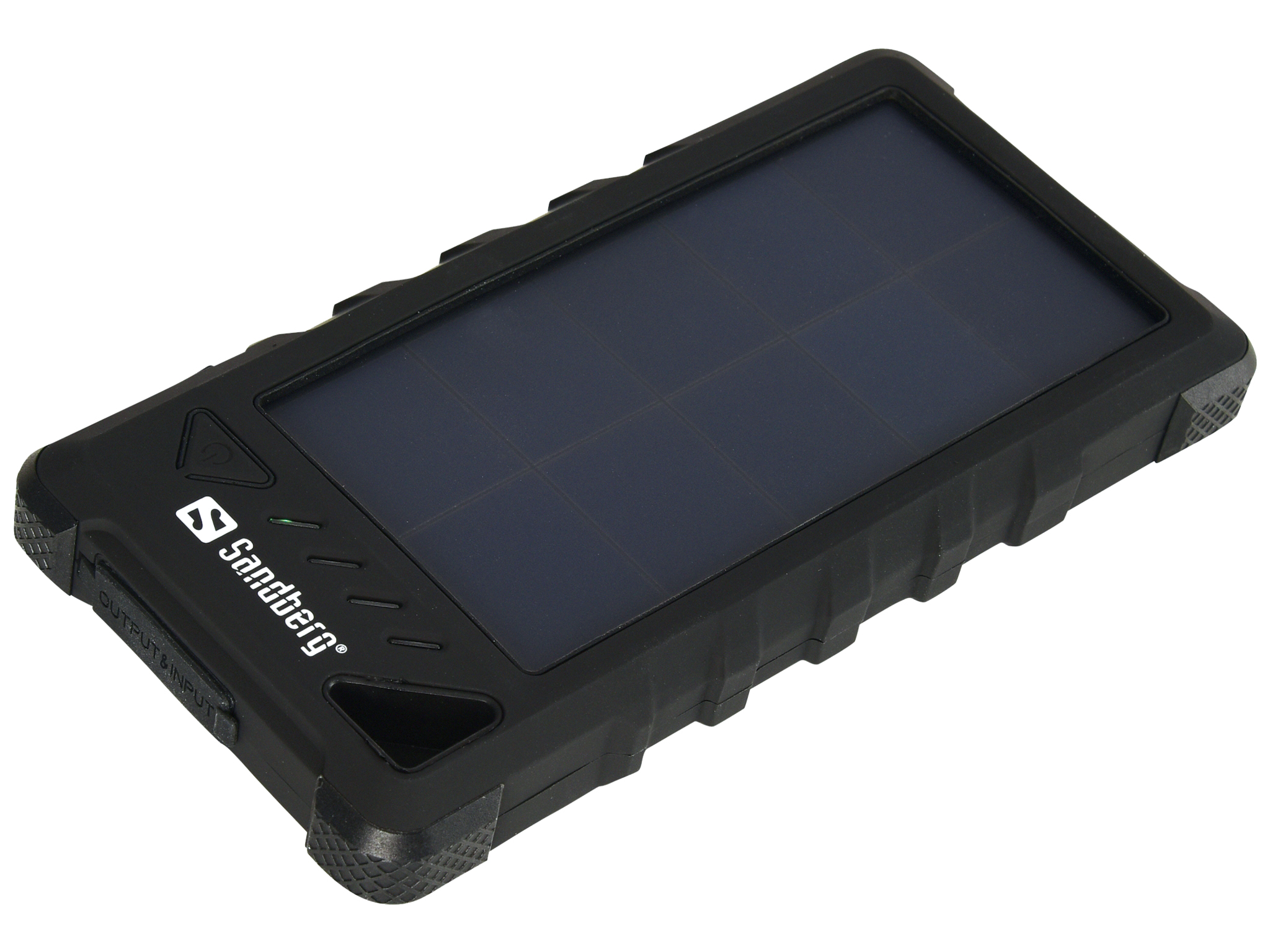 Charger Outdoor Mobile Solar 16000 schwarz Powerbank SANDBERG mAh 16000
