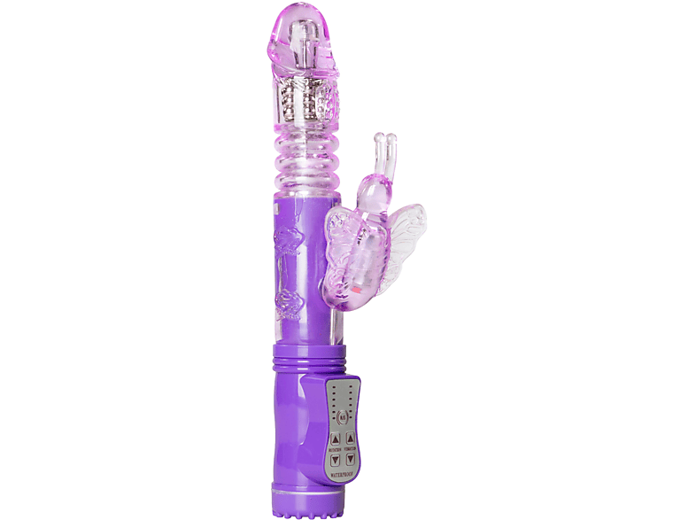 EASYTOYS VIBE COLLECTION Butterfly Vibrator in Violett Butterfly Vibrator