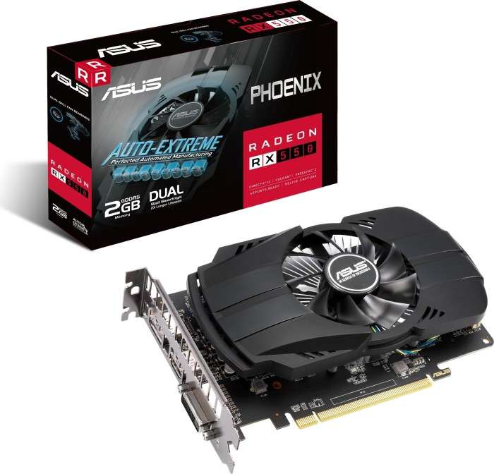 Radeon Graphics ASUS card) (AMD, PH-RX550-2G-EVO
