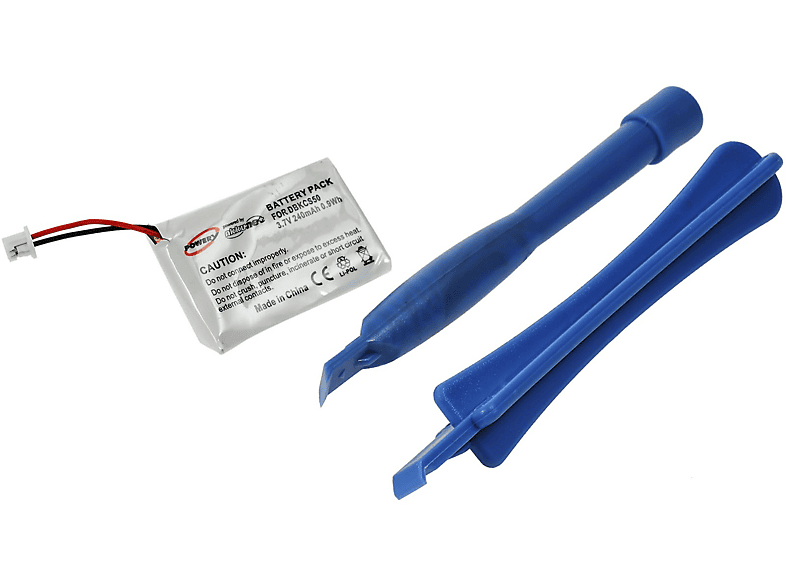 POWERY Akku für Plantronics Typ 65358-01 Li-Polymer Kopfhörerakkus ...