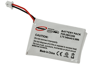 Baterías informática - POWERY Batería para Plantronics headset SC60
