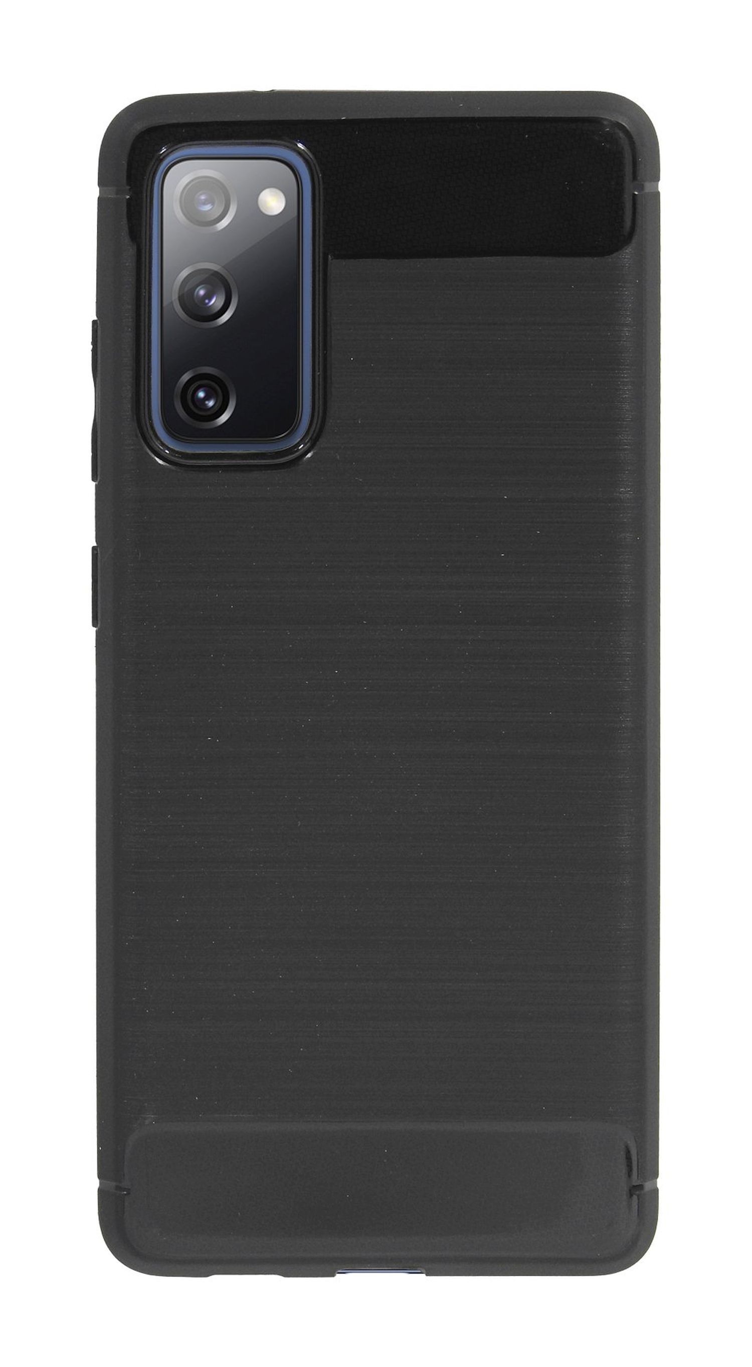 COFI Carbon-Look Case, Bumper, FE, Schwarz S20 Samsung, Galaxy