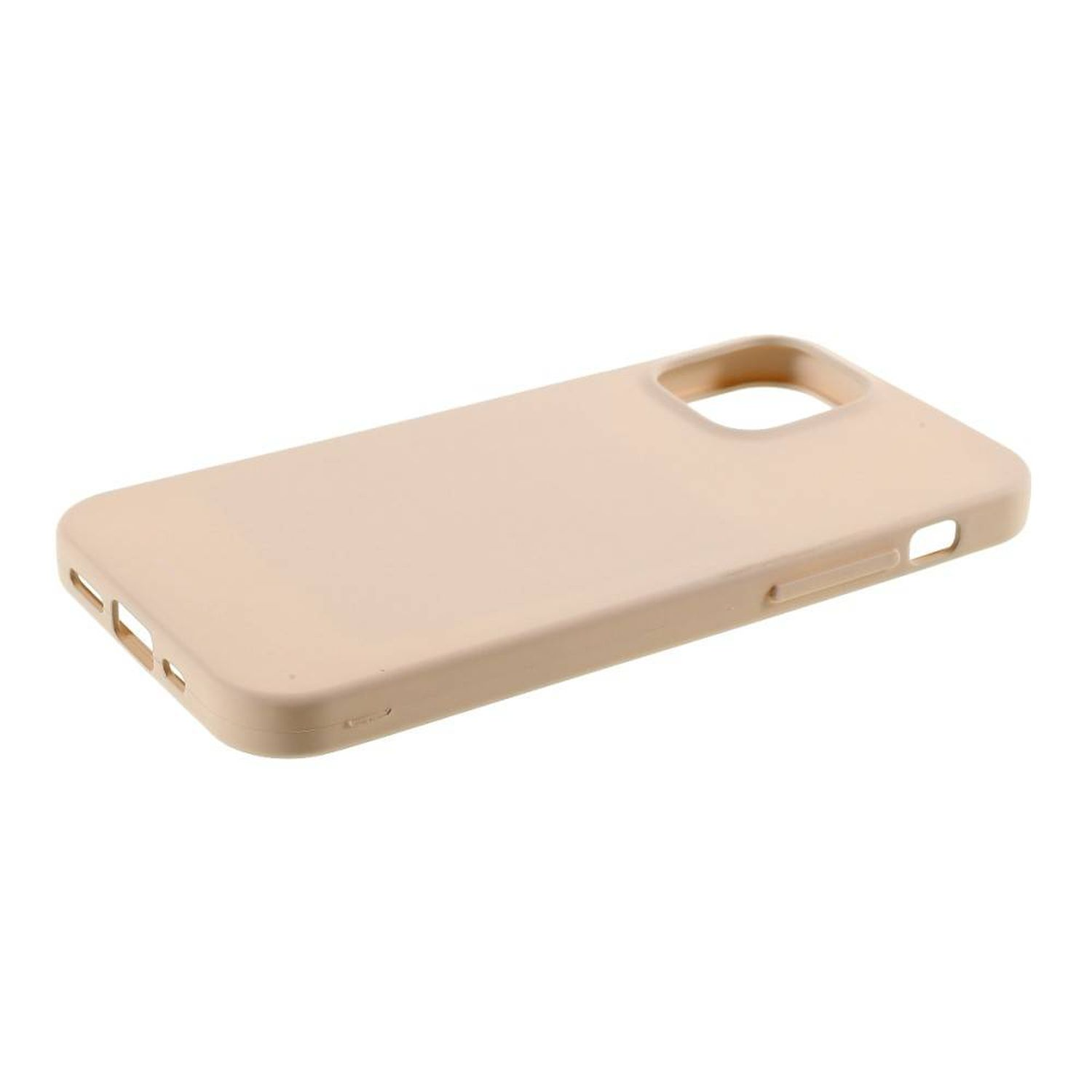 Handyhülle Apple, Beige, Pro cofi1453® Case Bumper, in iPhone kompatibel Soft 12 iPhone COFI 12 Pro, Jelly Bumper Case mit Schutzhülle Beige
