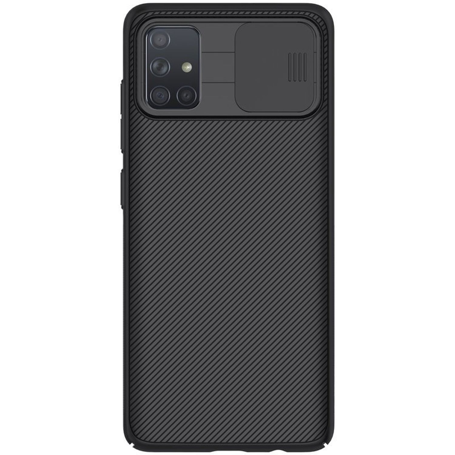 NILKIN CamShield Case, Bumper, Schwarz Galaxy A71, Samsung