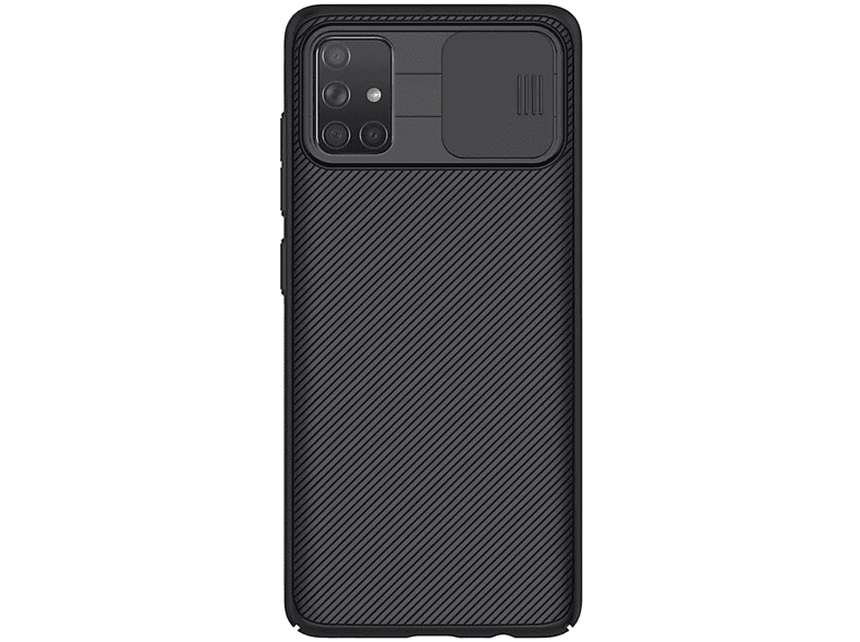 Schwarz CamShield Samsung, Bumper, NILKIN Case, A71, Galaxy