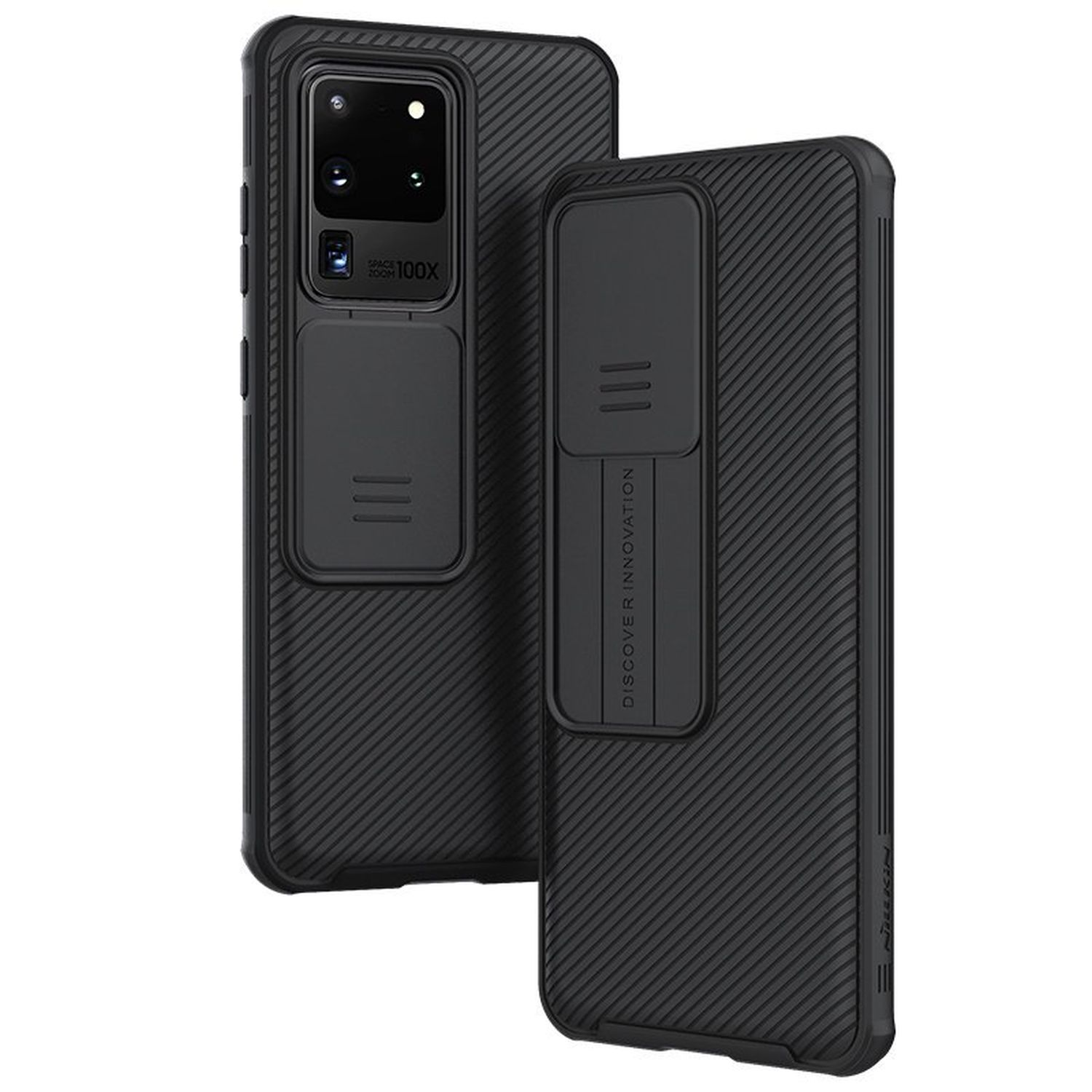 Backcover, 5G, Schwarz Samsung, mit Schutzhülle M52 NILLKIN Kameraschutz, Galaxy