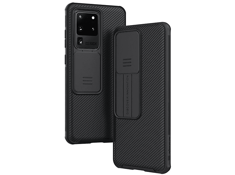 NILLKIN Schutzhülle mit Kameraschutz, Backcover, Samsung, Galaxy A32 4G, Schwarz
