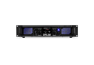 SKYTEC SPL-300MP3 PA-Verstärker, Schwarz