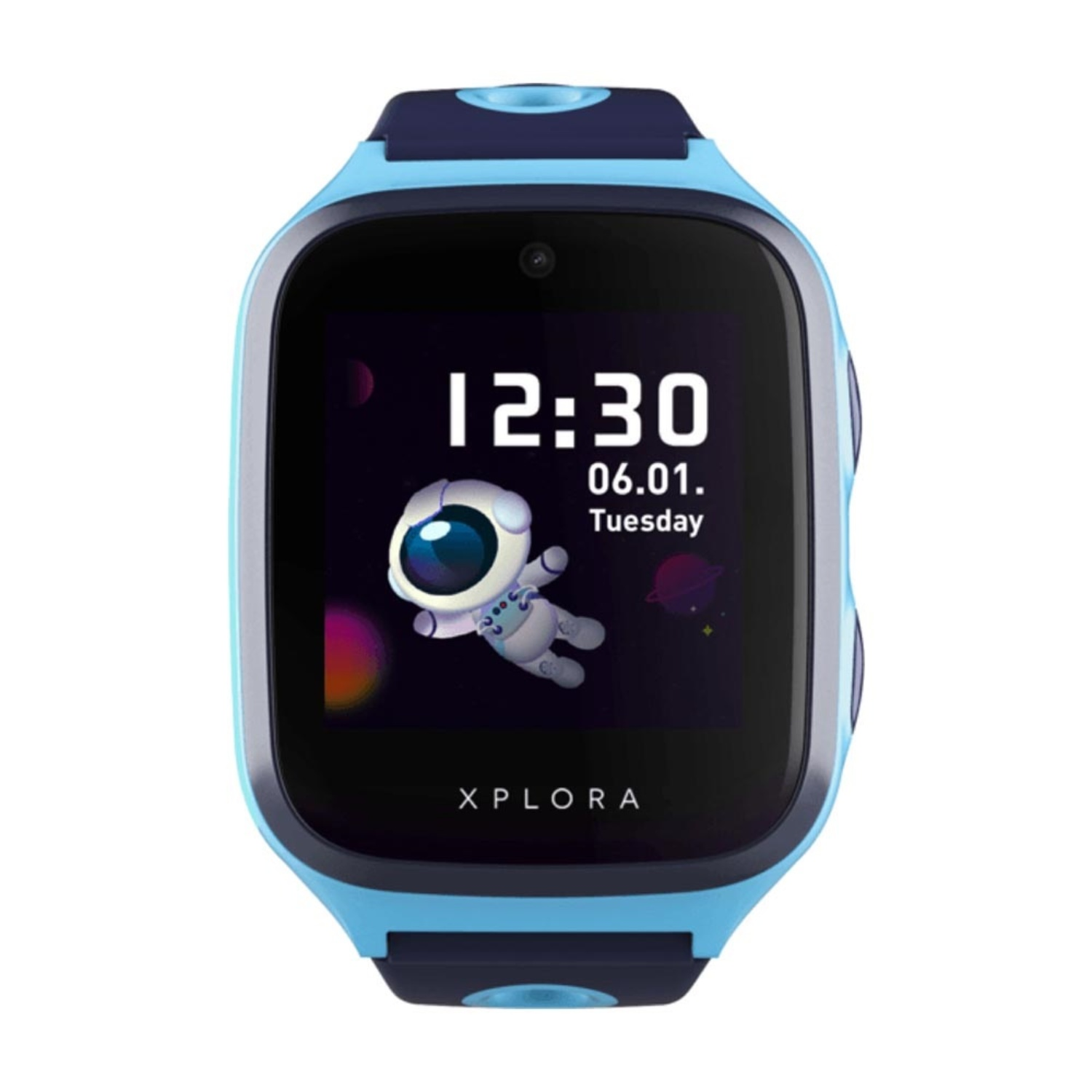 Smartwatch - Xplora X4 Kids, Resistente al agua, Cámara, Azul