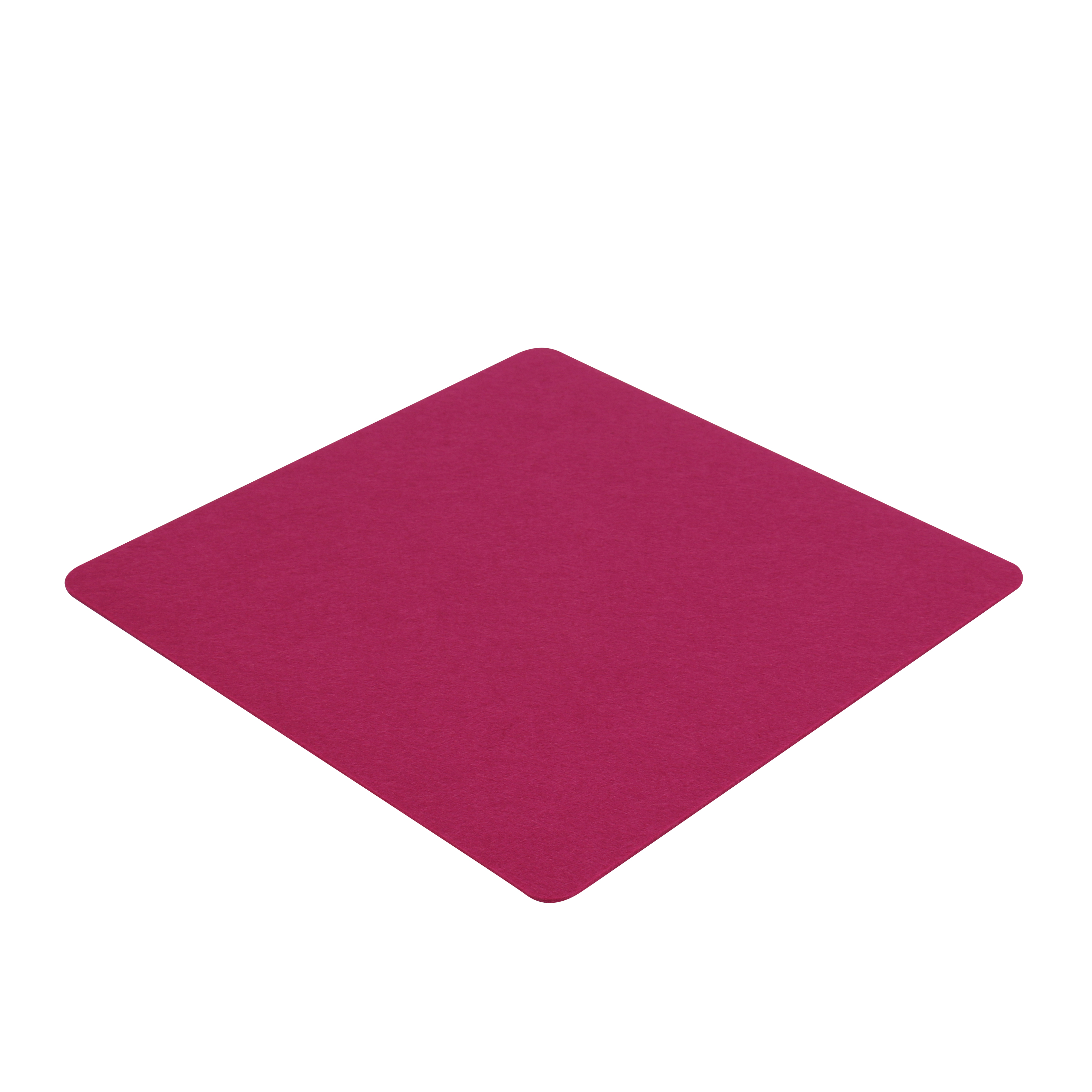 7EVEN Filz 4mm z.B. Einseitig FIlzauflage für Hocker Lila/ Auflage 40 Purple/Pink- x 40 cm Cube