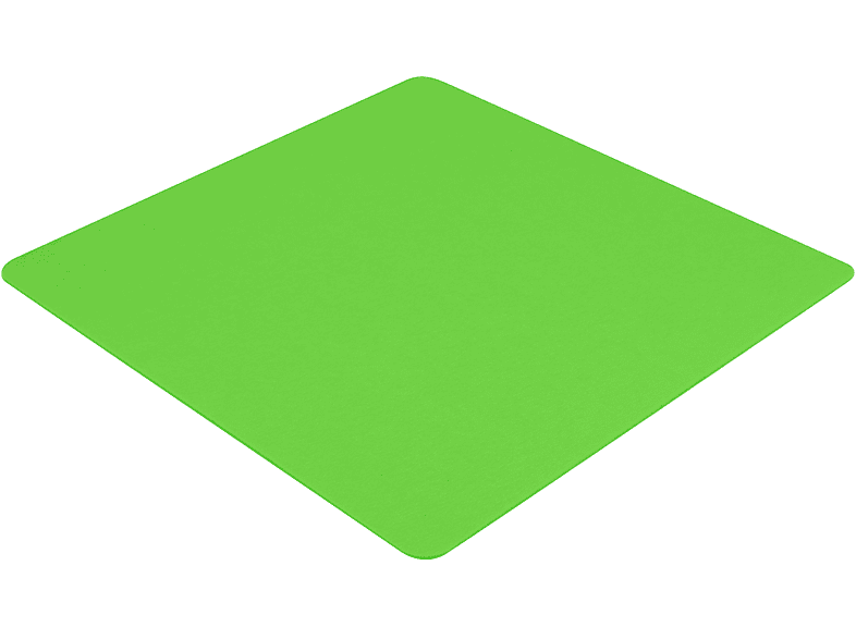 7EVEN Filz Auflage 50 x 50 cm für z.B. Cube Hocker Neon Grün - Einseitig 4mm FIlzauflage